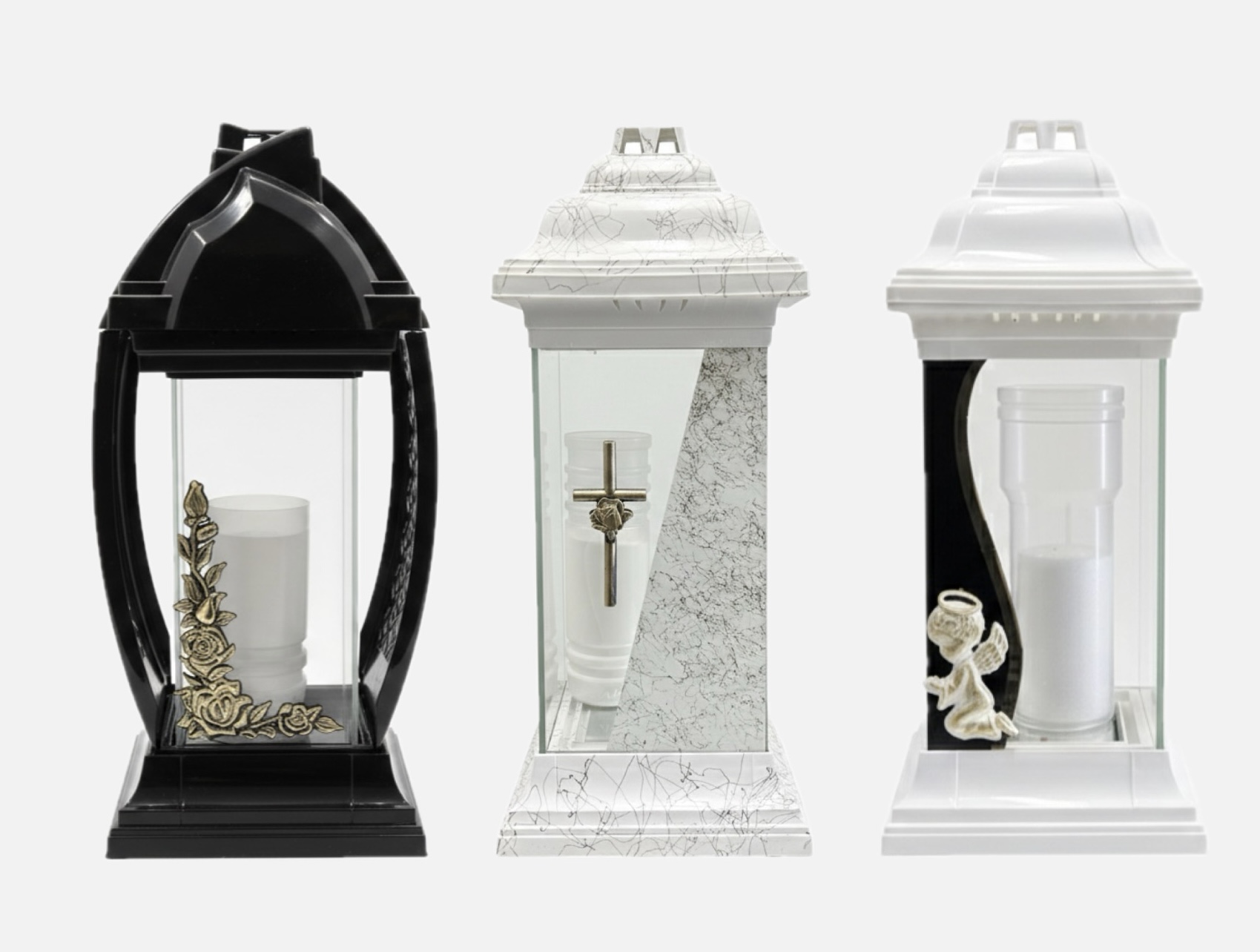 Candele PREMIUM din Sticla cu timp de ardere de 6 zile / 8 Zile